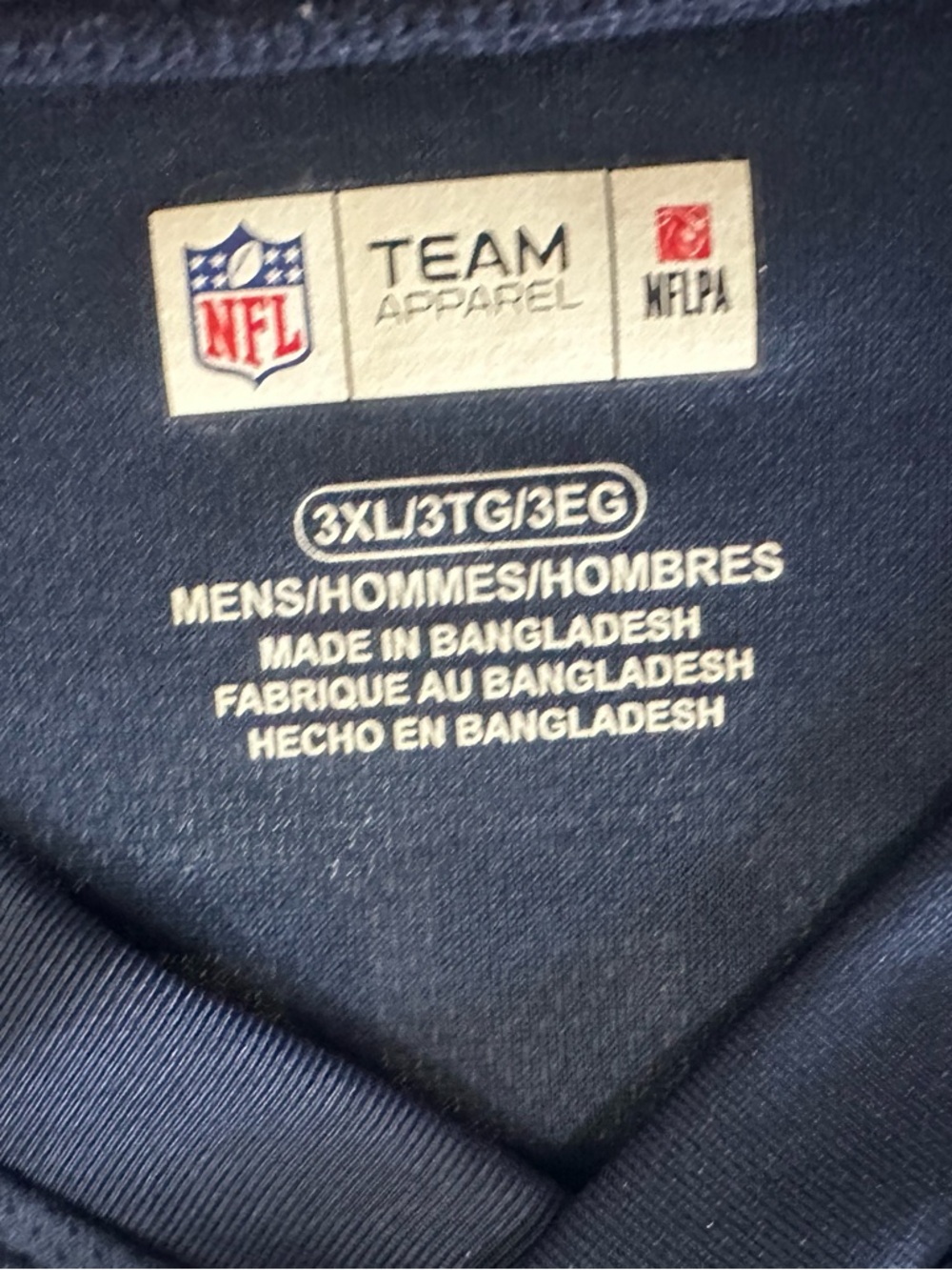 NFL Team Apparel Men Dallas Cowboys Micah Parsons Home Jersey Sz 3Xl - Picture 8 of 9